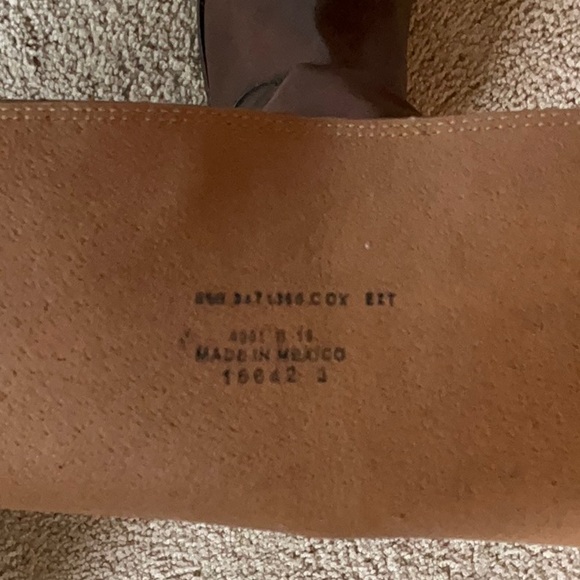 ❤️ Frye Melissa back zip and snap / button boots, Cognac 8.5 Wide Calf.  EUC - Picture 8 of 13